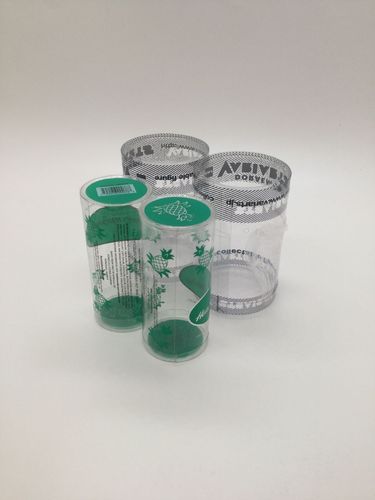 东莞厂家 透明包装圆筒 印刷pet圆筒 pet圆筒塑料胶盒 - 产品展示 -
